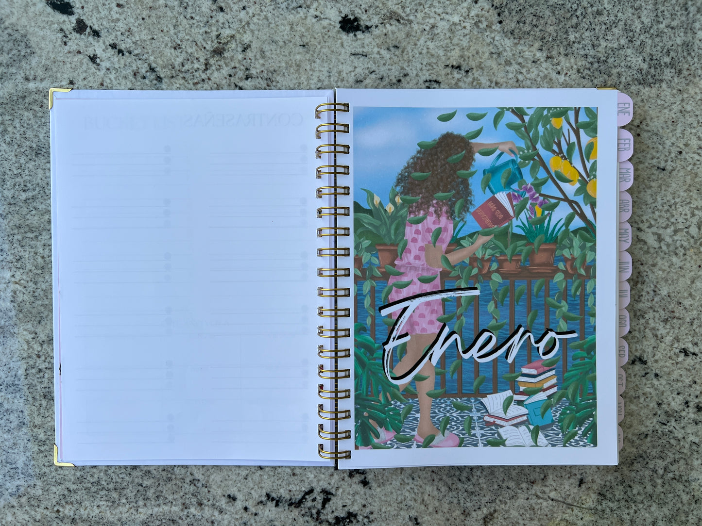 Bitácora de vida personalizada (agenda física)