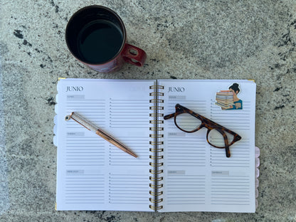 Bitácora de vida personalizada (agenda física)